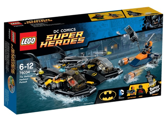 LEGO - DC - 76034 - The BatBoat Harbor Pursuit