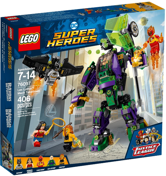 LEGO DC - 76097 - Lex Luthor Mech Takedown