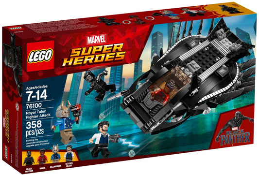 LEGO Marvel - 76100 - Royal Talon Fighter Attack - Boîte Endommagée