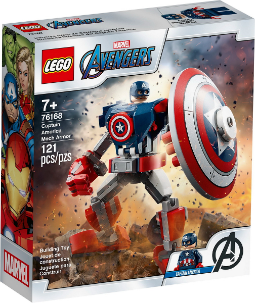 LEGO Marvel - 76168 - Captain America Mech Armor