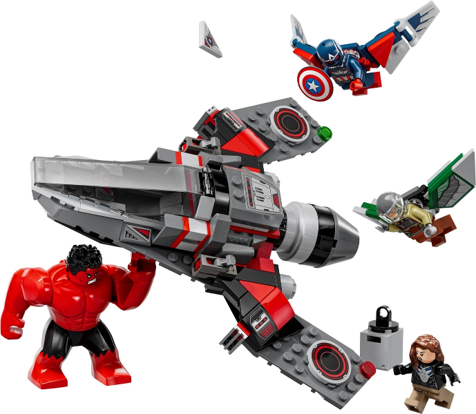 LEGO Marvel - 76292 - Captain America vs. Red Hulk Battle