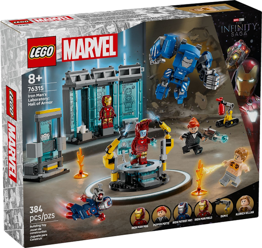 LEGO Marvel - 76315 - Iron Man's Laboratory: Hall of Armor