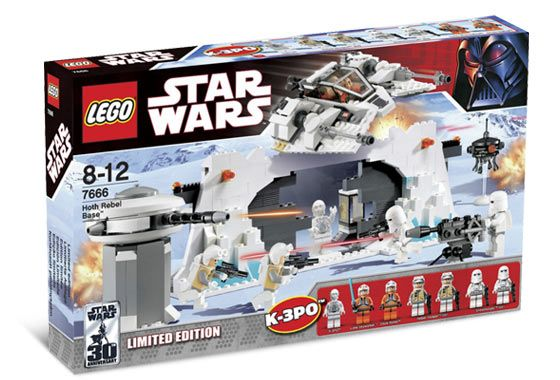 LEGO Star Wars - 7666 - Base rebelle de Hoth - USAGÉ/USED