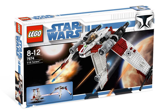 LEGO Star Wars - 7674 - Torrent V-19 - USAGÉ/USED