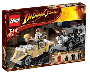 LEGO - Indiana Jones - 7682 - La poursuite de Shanghai - USAGÉ/USED