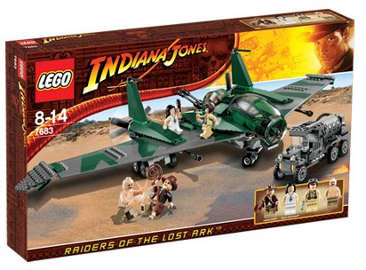 LEGO Indiana Jones - 7683 - Combat sur l'aile volante - USAGÉ/USED
