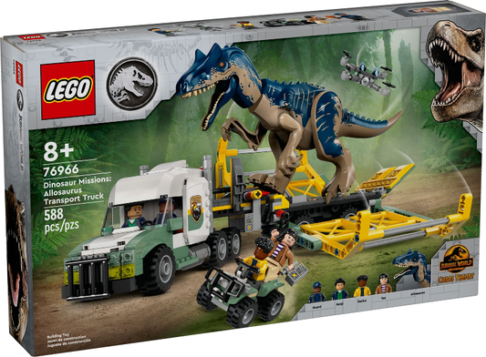LEGO - Jurassic World - 76966 - Dinosaur Missions Allosaurus Transport Truck