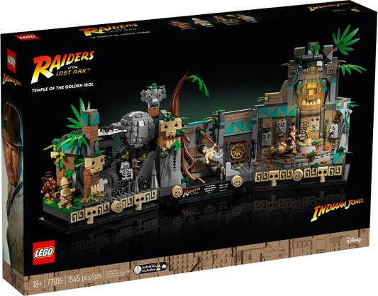 LEGO - Indiana Jones - 77015 - Temple de l'Idole d'Or - USAGÉ / USED