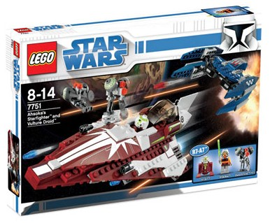 LEGO Star Wars - 7751 - Le chasseur stellaire et le droïde vautour d'Ahsoka - USAGÉ / USED