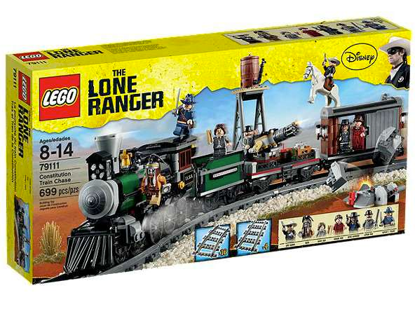 LEGO - The Lone Ranger - 79111 - La poursuite en train de la Constitution