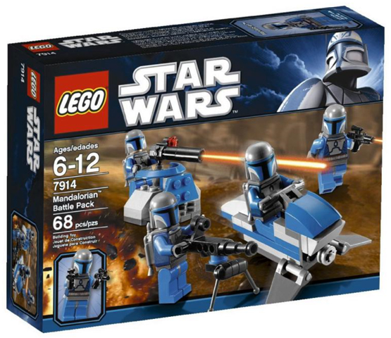 LEGO Star Wars - 7914 - Pack de combat mandalorien - USAGÉ/USED