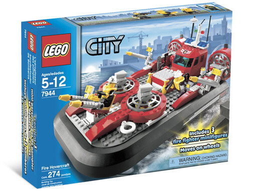 Lego City 7944 - Fire Hovercraft