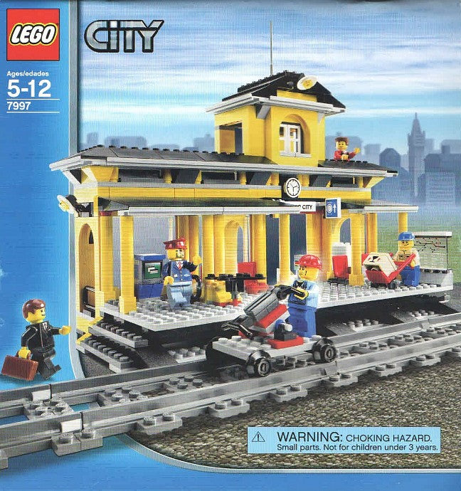 LEGO - City - 7997 - Gare - USAGÉ / USED