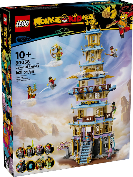 LEGO - Monkie Kid - 80058 - Pagode céleste