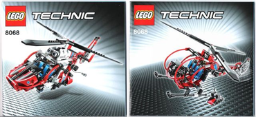 Lego Technic 8068 - Rescue Helicopter