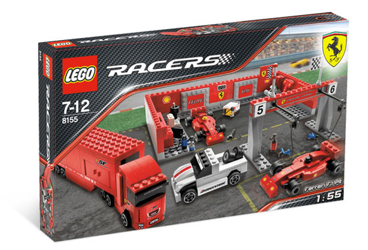 LEGO Technic - 8155 - Ferrari F1 Pit 1:55