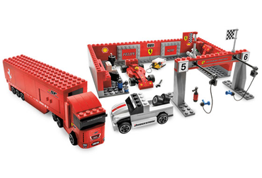 LEGO Technic - 8155 - Ferrari F1 Pit 1:55