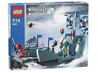 Lego Knights' Kingdom 8801 - Knights' Attack Barge