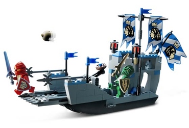 Lego Knights' Kingdom 8801 - Knights' Attack Barge