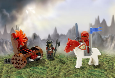 Lego Knights' Kingdom 8873 - Fireball Catapult