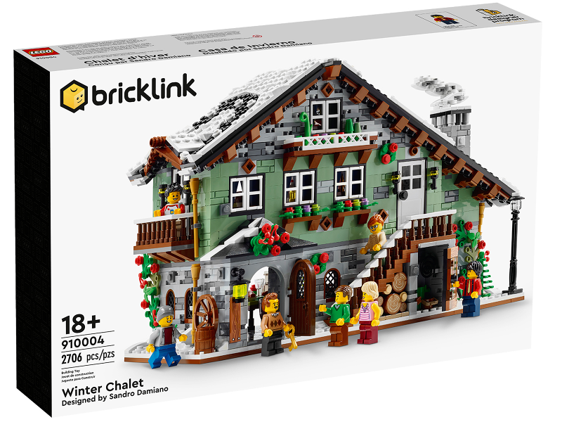 LEGO - Bricklink - 910004 - Chalet d'hiver