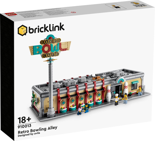LEGO Bricklink - 910013 - Retro Bowling Alley