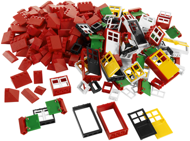 LEGO Education - 9386 - Doors, Windows & Roof Tiles