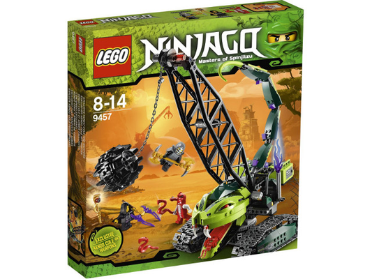 LEGO Ninjago - 9457 - Fangpyre Wrecking Ball - BOITE ENDOMMAGÉE