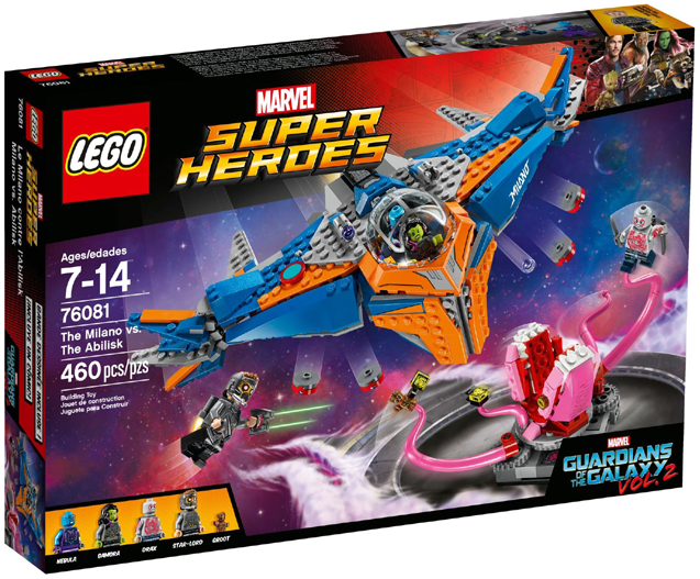 LEGO Marvel - 76081 - Le Milano contre l'Abilisk UTILISÉ / USAGÉ