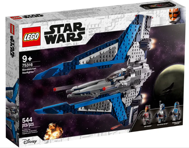 LEGO - Star Wars - 75316 - Mandalorian Starfighter BOITE ENDOMMAGÉE