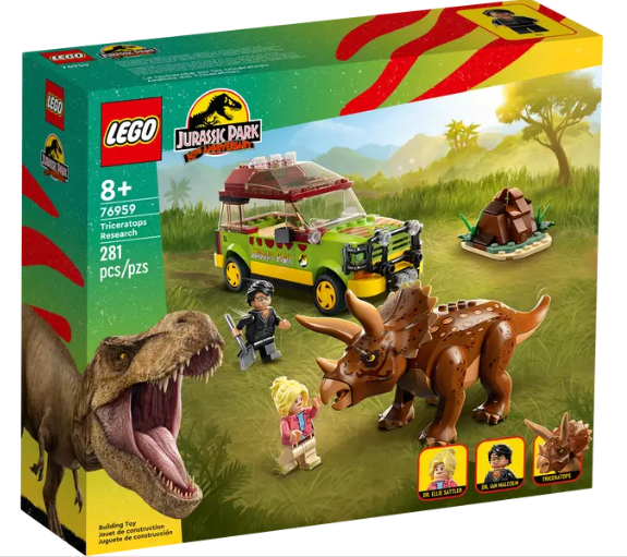 LEGO Jurassic Park - 76959 - Triceratops Research