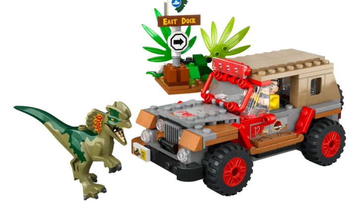 Lego Jurassic Park - 76958 - Dilophosaurus Ambush
