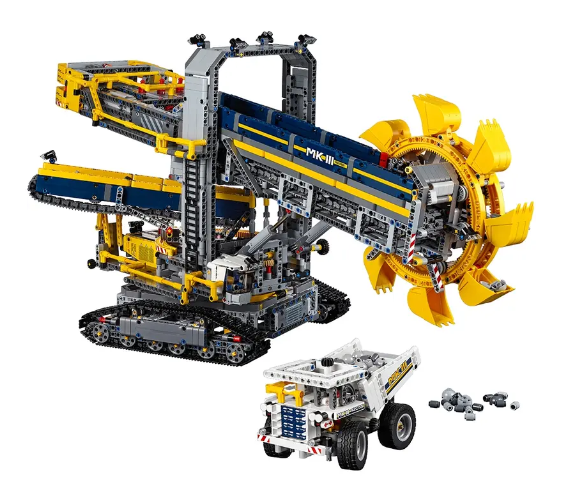 LEGO Technic - 42055 - Excavatrice à godets - USAGÉ / USAGÉ