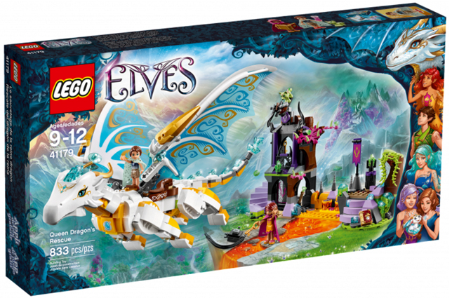 LEGO Elves - 41179 - Le sauvetage de la reine Dragon - USAGÉ / USAGÉ