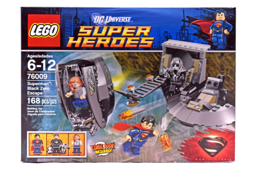 LEGO DC - 76009 - Superman Black Zero Escape - USAGÉ / USED
