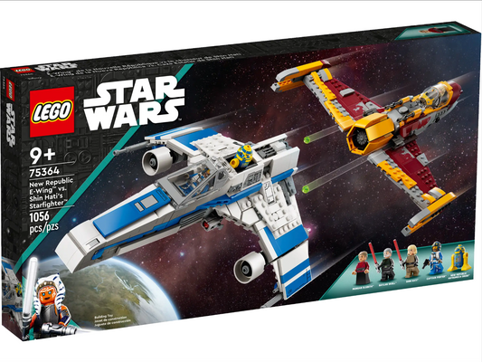 LEGO Star Wars - 75364 - E-Wing™ de la Nouvelle République contre le Starfighter™ de Shin Hati