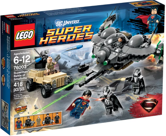 LEGO DC - 76003 - Superman Bataille de Smallville - USAGÉ / USED