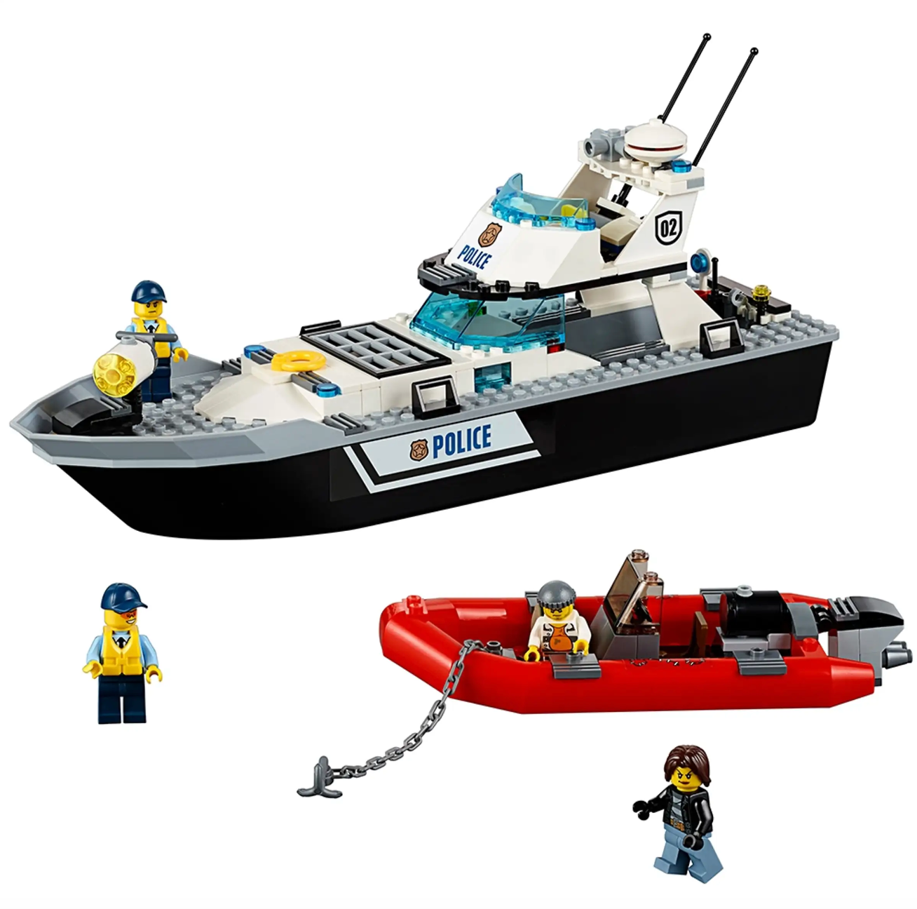 LEGO CITY - 60129 - Police Patrol Boat