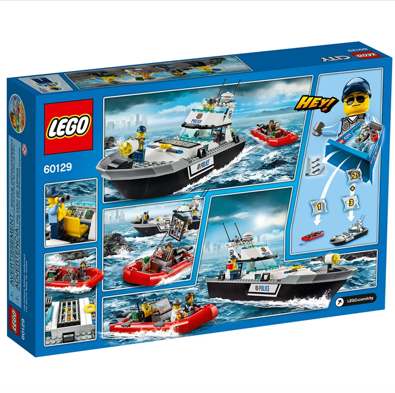 LEGO CITY - 60129 - Police Patrol Boat