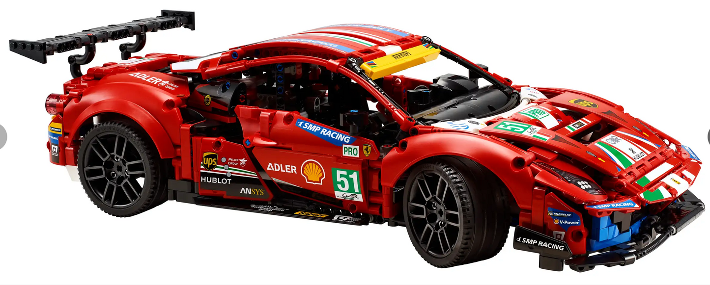 LEGO TECHNIC - 42125 - Ferrari 488 GTE “AF Corse #51”