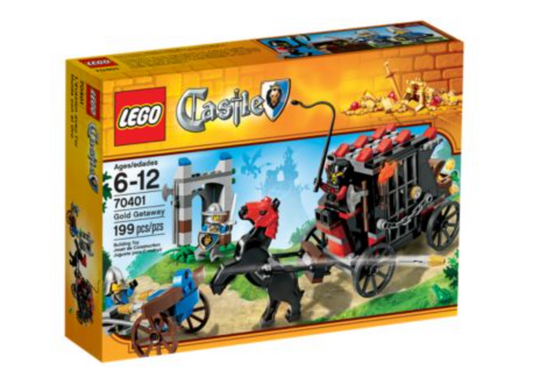 LEGO Castle - 70401 - Gold Getaway - BOÎTE OUVERTE SACHETS SCELLÉS