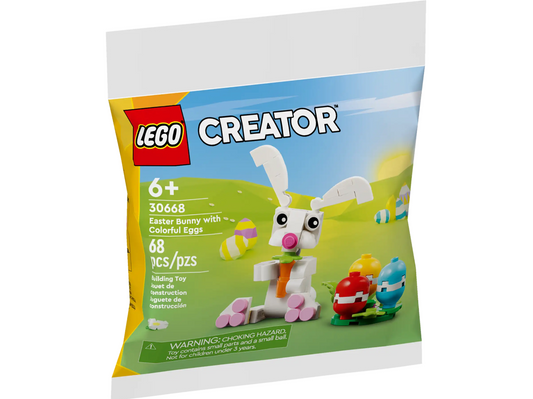 LEGO Creator - 30668 - Lapin de Pâques avec œufs colorés - POLYBAG