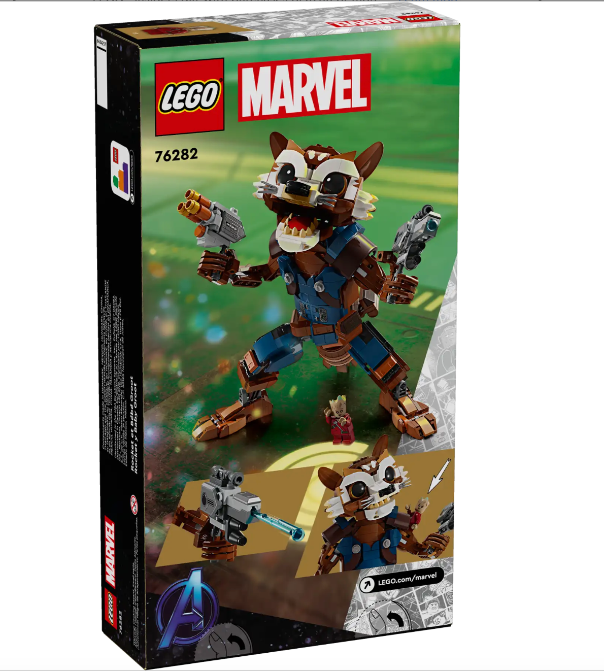 LEGO Marvel - 76282 - Fusée et bébé Groot