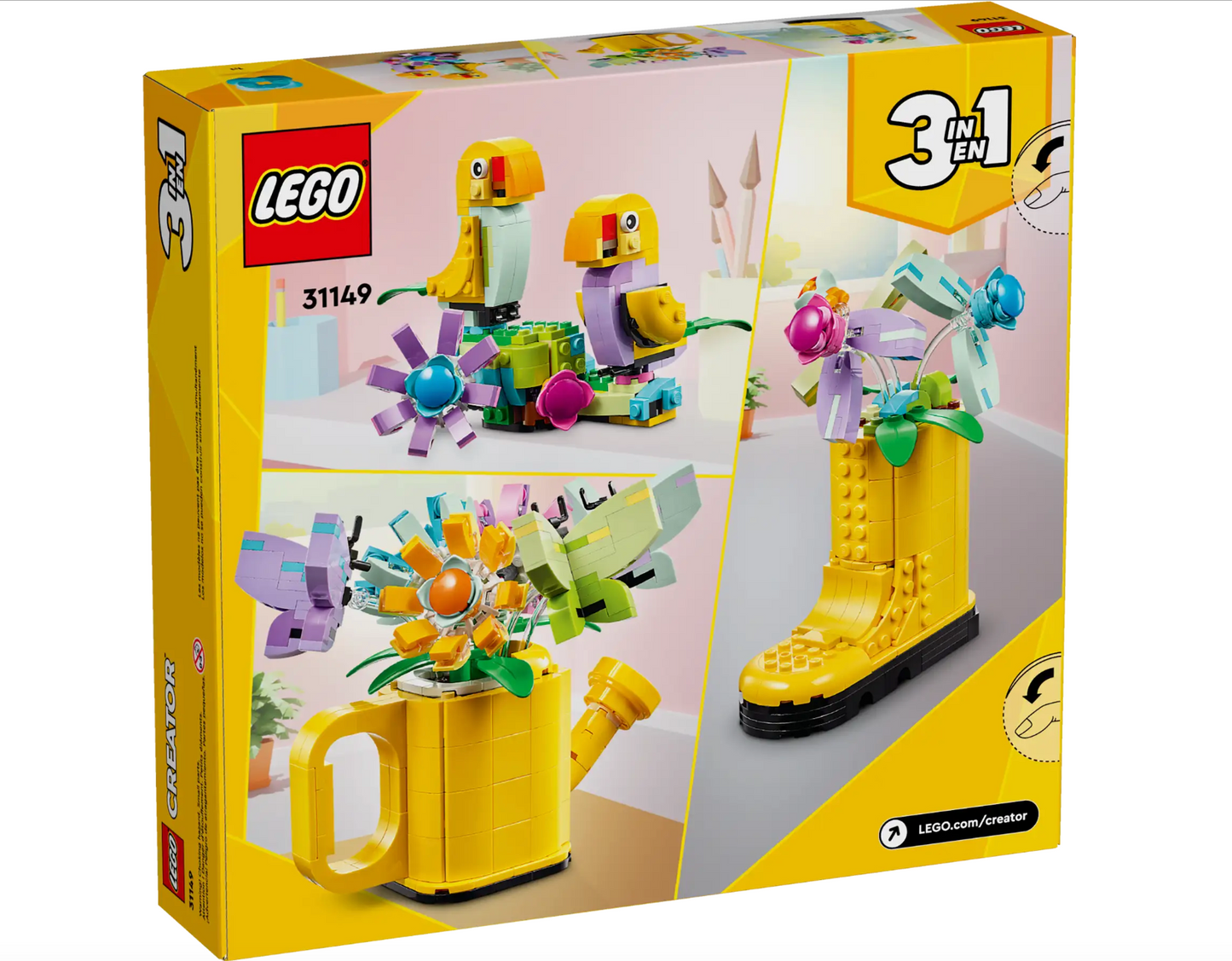 LEGO Creator - 31149 - Fleurs dans un arrosoir