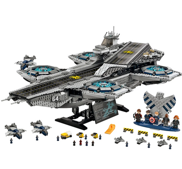 LEGO Marvel - 76042 - The SHIELD Helicarrier - BOITE ENDOMMAGÉE