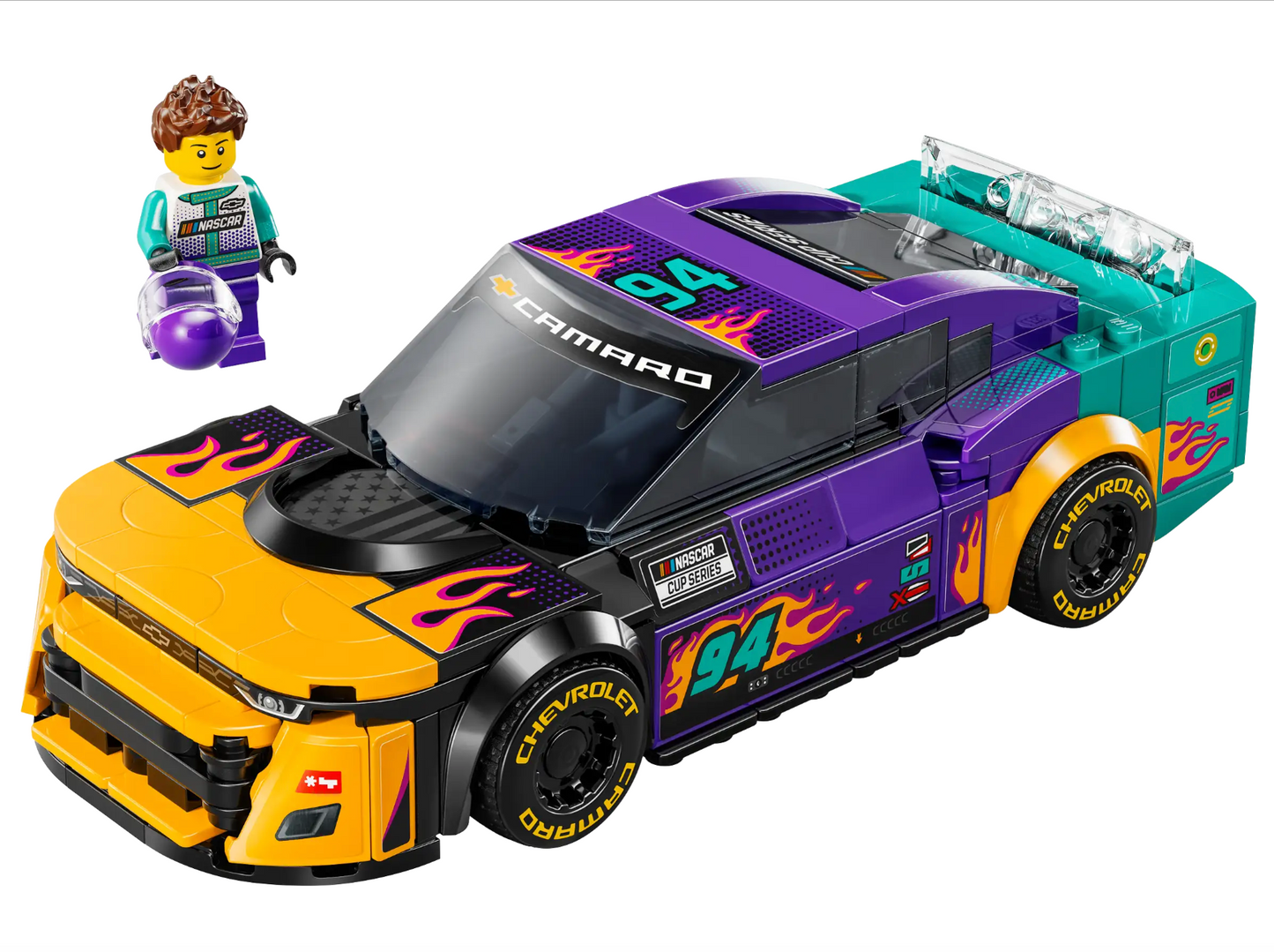 LEGO - Speed Champions - 76935 - Chevrolet Camaro ZL1 de nouvelle génération de Nascar