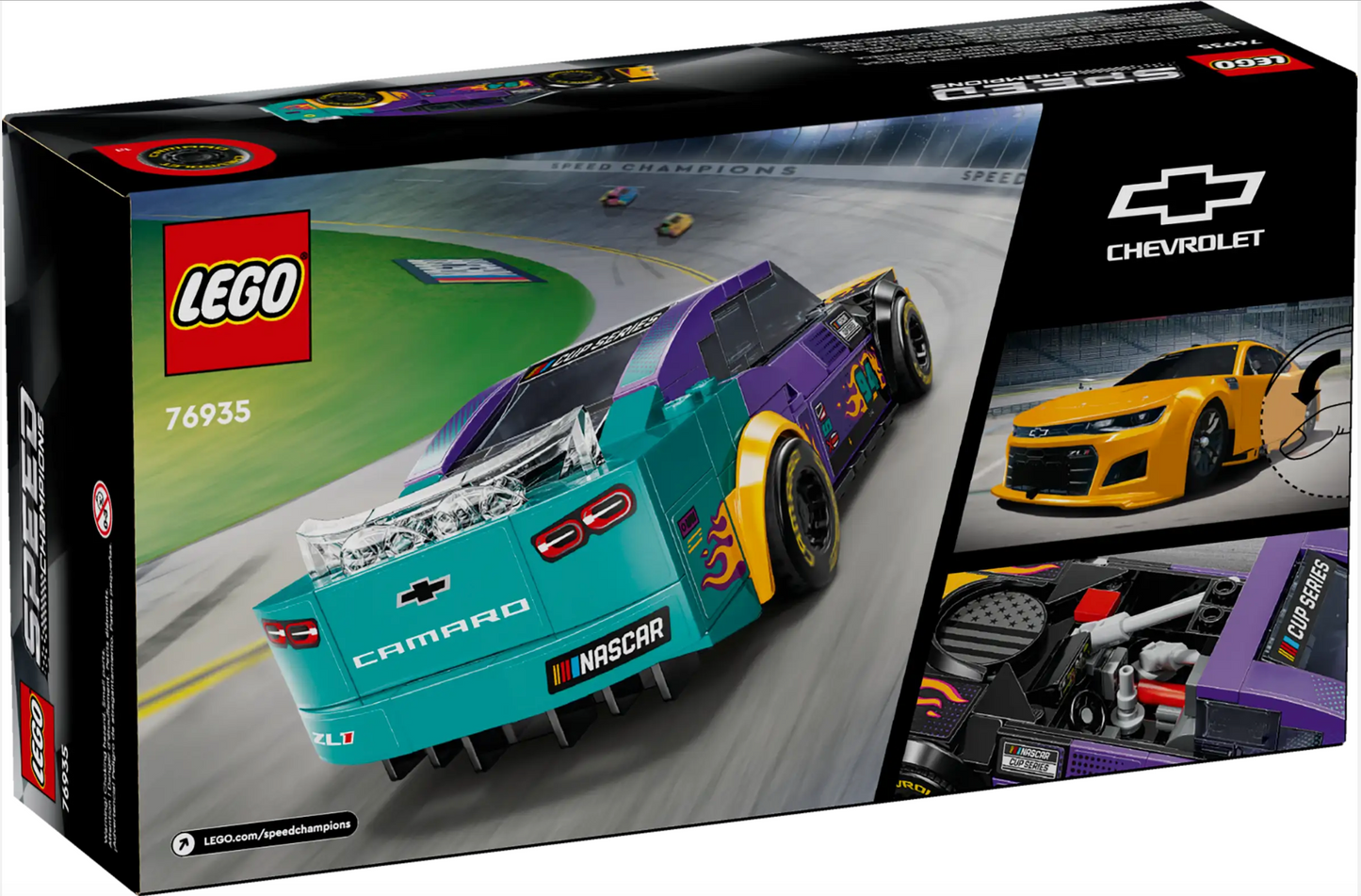 LEGO - Speed Champions - 76935 - Chevrolet Camaro ZL1 de nouvelle génération de Nascar