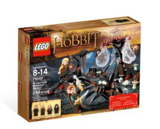 LEGO - Le Hobbit - 79001 - L'évasion des araignées de la Forêt Noire - USAGÉ / USED