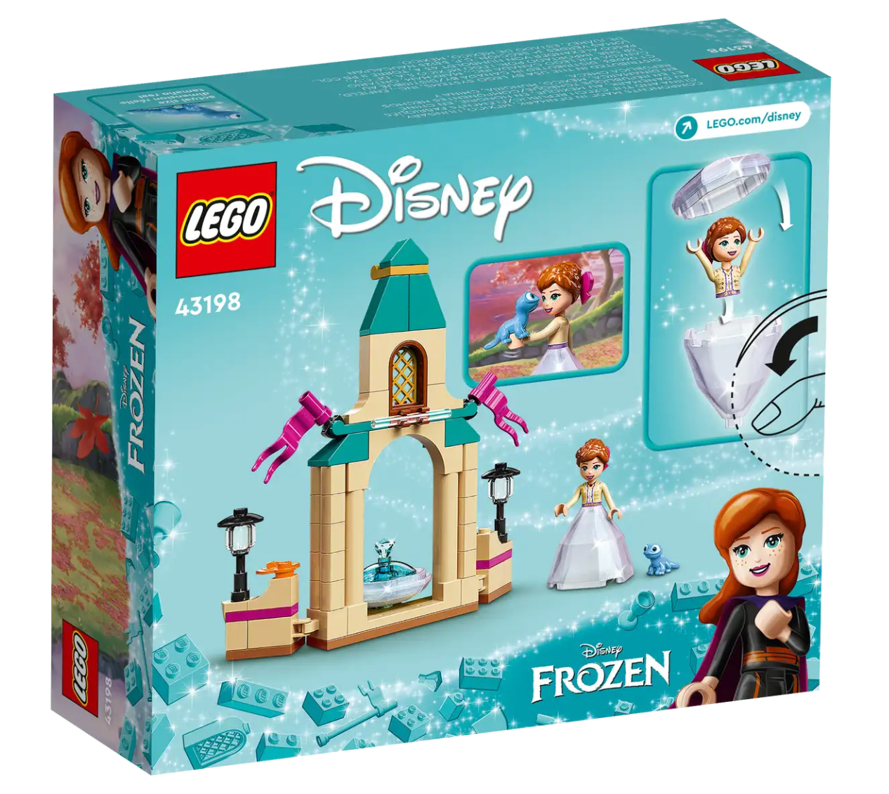 LEGO Disney - 43198 - La cour du château d'Anna