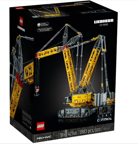 LEGO Technic - 42146 - Liebherr Crawler Crane LR 13000 - BOITE OUVERTE, SACS SCELLÉS